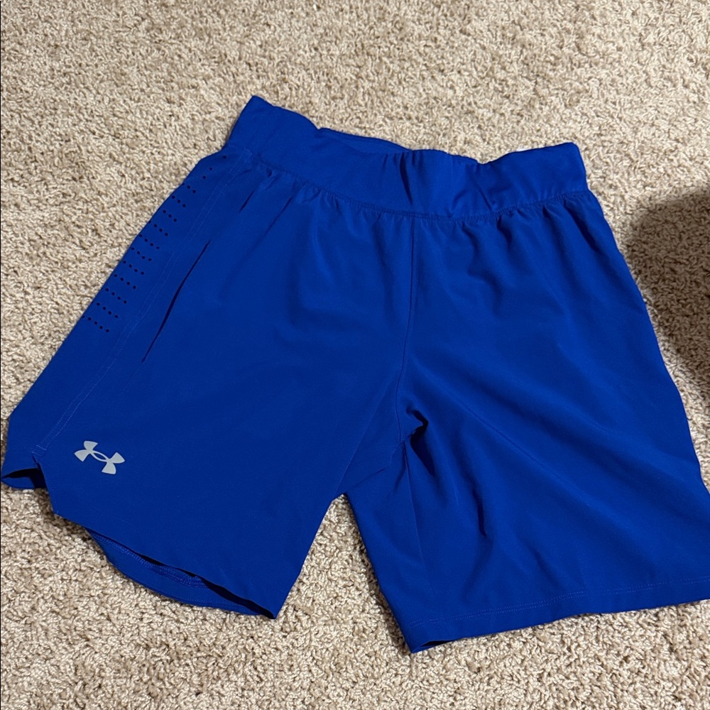 Under Armour Men's Vibrant Blue Sports Shorts